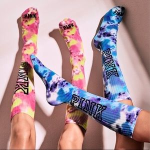 🚫SOLD🚫 PINK Tie Dye Socks
